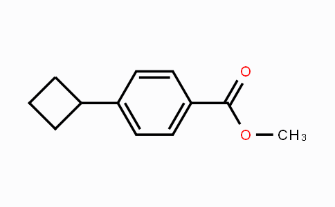 CAS No. 1378655-16-3, Methyl 4-cyclobutylbenzoate