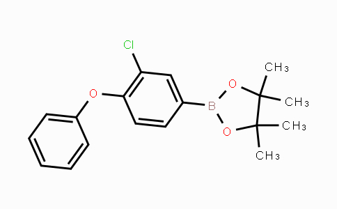 CAS No. 364354-03-0, 2-(3-Chloro-4-phenoxyphenyl)-4,4,5,5-tetramethyl-1,3,2-dioxaborolane