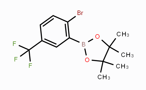 2-Bromo-5-trifluoromethylphenylboronic acid pinacol ester