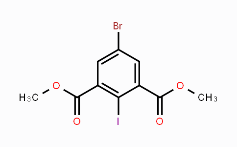CAS No. 1428236-23-0, 1,3-Benzenedicarboxylic acid, 5-bromo-2-iodo-, 1,3-dimethyl ester