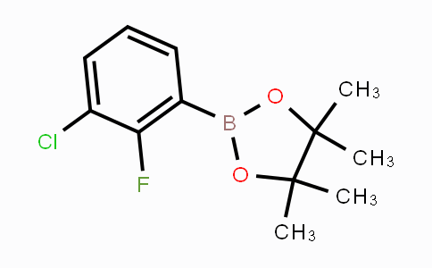 CAS No. 1192025-01-6, 3-Chloro-2-fluorobenzeneboronic acid pinacol ester