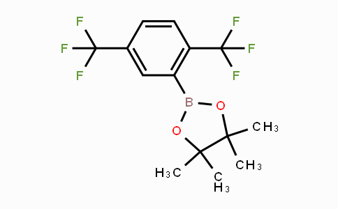 CAS No. 1073339-09-9, 2-(2,5-bis(Trifluoromethyl)phenyl)-4,4,5,5-tetramethyl-1,3,2-dioxaborolane