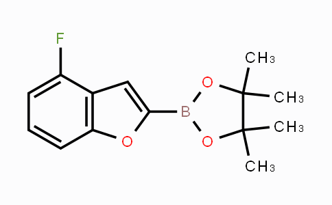 CAS No. 2121514-66-5, (4-Fluorobenzofuran-2-yl)boronic acid pinacol ester