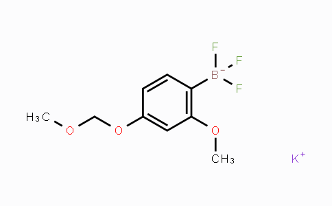 Potassium trifluoro[2-methoxy-4-(methoxymethoxy)phenyl]boranuide