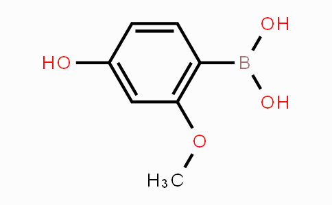 CAS No. 550373-98-3, 4-Hydroxy-2-methoxyphenylboronic acid
