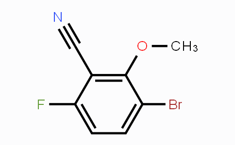 CAS No. 1426073-18-8, 3-Bromo-6-fluoro-2-methoxybenzonitrile