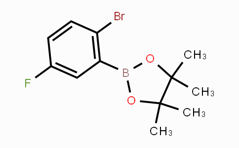 CAS No. 2121513-85-5, 2-Bromo-5-fluorophenylboronic acid pinacol ester