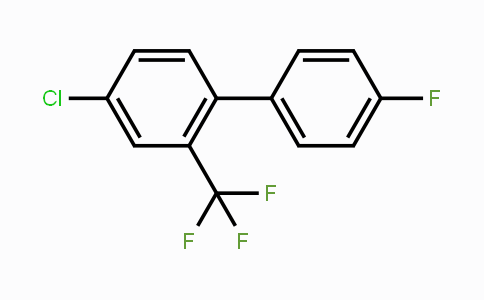 CAS No. 1214334-97-0, 4-Chloro-4'-fluoro-2-(trifluoromethyl)-1,1'-biphenyl