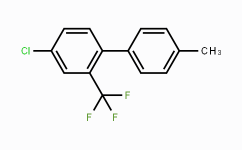 CAS No. 1419798-91-6, 4-Chloro-4'-methyl-2-(trifluoromethyl)-1,1'-biphenyl
