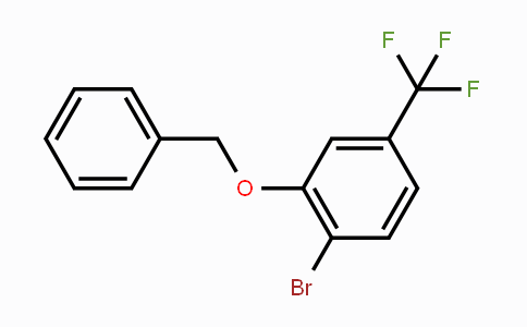 CAS No. 1429027-74-6, 3-Benzyloxy-4-bromobenzotrifluoride