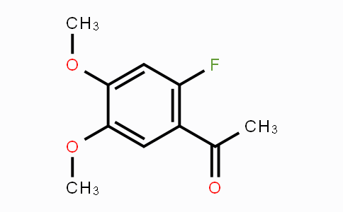 CAS No. 142265-69-8, 1-(2-Fluoro-4,5-dimethoxyphenyl)ethanone