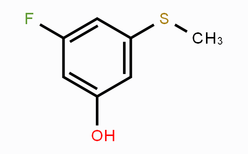 CAS No. 1243456-31-6, 3-Fluoro-5-(methylthio)phenol