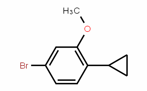 CAS No. 1353855-16-9, 3-Methoxy-4-cyclopropylbromobenzene
