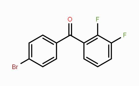 CAS No. 1282790-00-4, (4-Bromophenyl)-(2,3-difluorophenyl)methanone