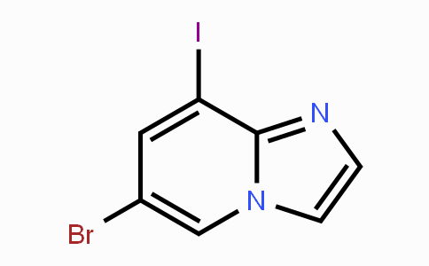 CAS No. 1364917-14-5, 6-Bromo-8-iodoimidazo[1,2-a]pyridine