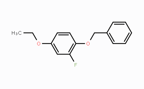 CAS No. 1196486-65-3, 4-Ethoxy-2-fluoro-1-(phenylmethoxy)benzene