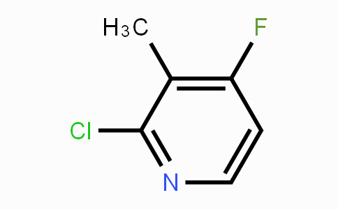 CAS No. 1227496-67-4, 2-Chloro-4-fluoro-3-methylpyridine