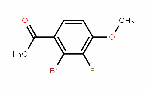 CAS No. 1809161-50-9, 2-Bromo-3-fluoro-4-methoxyacetophenone