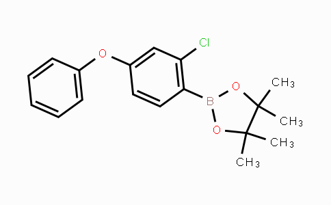 CAS No. 1196395-83-1, 2-Chloro-4-(phenoxy)phenylboronic acid pinacol ester
