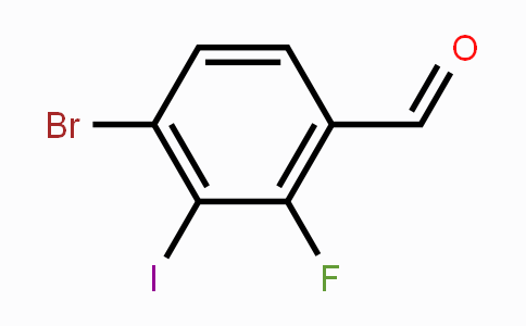 CAS No. 1809158-07-3, 4-Bromo-2-fluoro-3-iodobenzaldehyde
