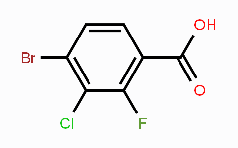 CAS No. 194804-94-9, 4-Bromo-3-chloro-2-fluorobenzoic acid