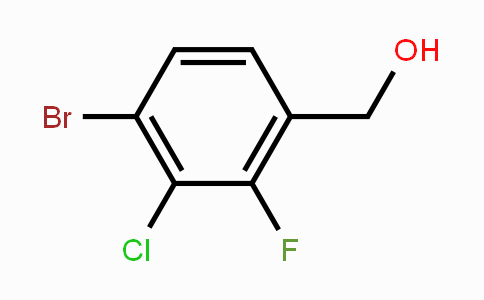 CAS No. 1702154-18-4, 4-Bromo-3-chloro-2-fluorobenzyl alcohol