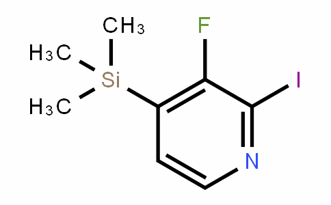 CAS No. 1809161-43-0, 3-Flouro-2-iodo-4-(trimethylsilyl)pyridine