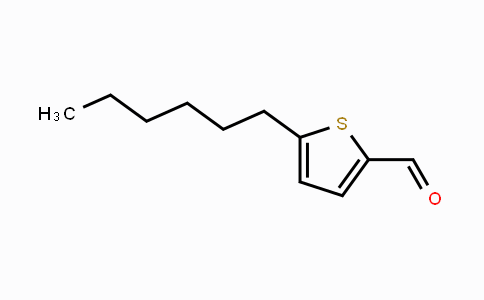 CAS No. 100943-46-2, 5-Hexylthiophene-2-carboxaldehyde