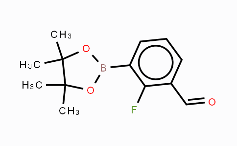 CAS No. 1112209-40-1, 2-Fluoro-3-formylphenylboronic acid, pinacol ester