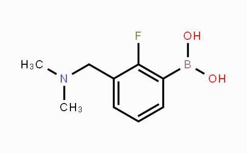 CAS No. 2121513-48-0, 3-(N,N-dimethylaminomethyl)-2-fluorophenylboronic acid