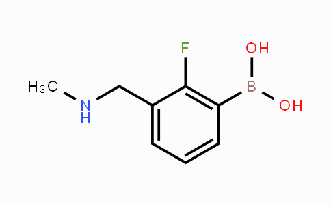 2121511-43-9 | 3-(N-methylaminomethyl)-2-fluorophenylboronic acid