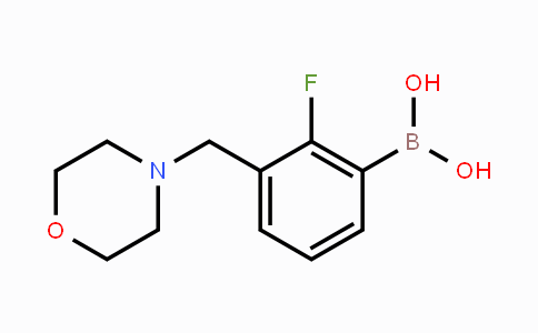 CAS No. 2121514-18-7, 2-Fluoro-3-(morpholinomethyl)phenylboronic acid