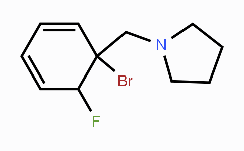 CAS No. 1809158-06-2, 1-[(1-Bromo-2-fluorophenyl)methyl]pyrrolidine