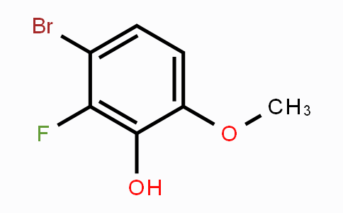 CAS No. 1367707-24-1, 3-Bromo-2-fluoro-6-methoxyphenol
