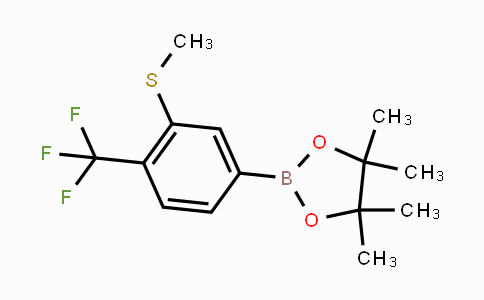 2121514-10-9 | 3-(Methylthio)-4-(trifluoromethyl)phenylboronic acid pinacol ester