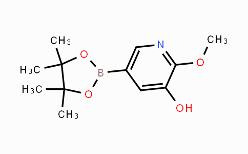 CAS No. 1857348-99-2, 3-Hydroxy-2-methoxypyridine-5-boronic acid pinacol ester
