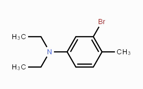 CAS No. 761001-66-5, 3-Bromo-N,N-diethyl-4-methylaniline