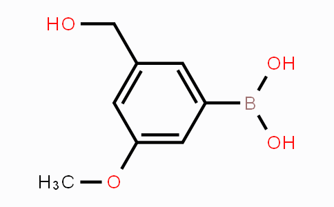 CAS No. 1315276-35-7, [3-(hydroxymethyl)-5-methoxyphenyl]boronic acid