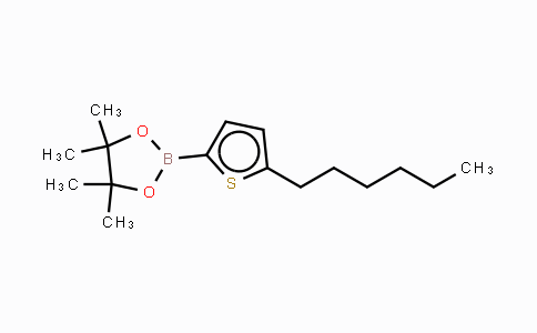 CAS No. 917985-54-7, 5-Hexylthiopheneboronic acid pinacol ester
