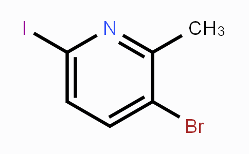 CAS No. 1008361-77-0, 3-Bromo-6-iodo-2-methylpyridine