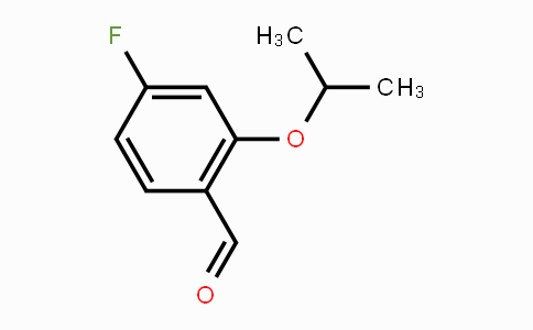 CAS No. 1289162-65-7, 4-Fluoro-2-isopropoxybenzaldehyde