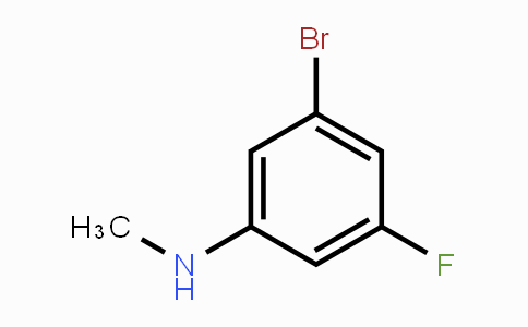 CAS No. 1369880-72-7, 3-Bromo-5-fluoro-N-methylaniline
