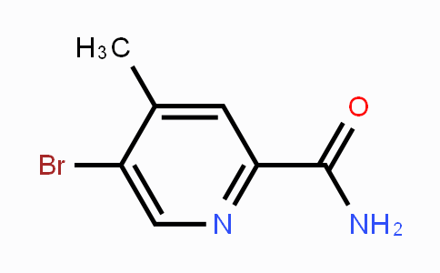 CAS No. 1809158-16-4, 5-Bromo-4-methylpyridine-2-carboxamide