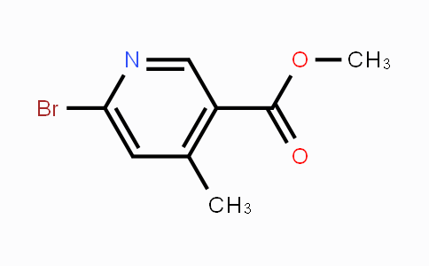 CAS No. 1355229-33-2, Methyl 6-bromo-4-methylpyridine-3-carboxylate
