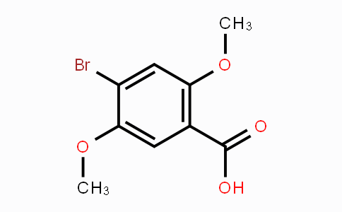 CAS No. 35458-39-0, 4-Bromo-2,5-dimethoxybenzoic acid