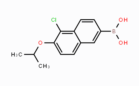 CAS No. 2121511-61-1, 5-Chloro-6-isopropoxynaphthalene-2-boronic acid