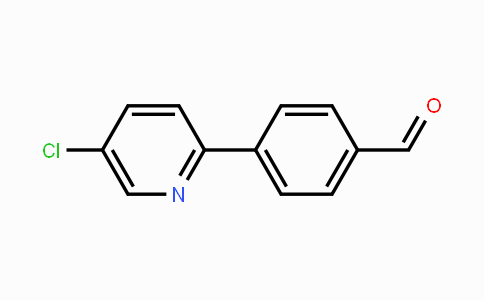 CAS No. 1255637-13-8, 4-(5-Chloropyridin-2-yl)benzaldehyde