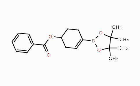 CAS No. 2121513-44-6, 3-Cyclohexen-1-ol, 4-(4,4,5,5-tetramethyl-1,3,2-dioxaborolan-2-yl)-, 1-benzoate