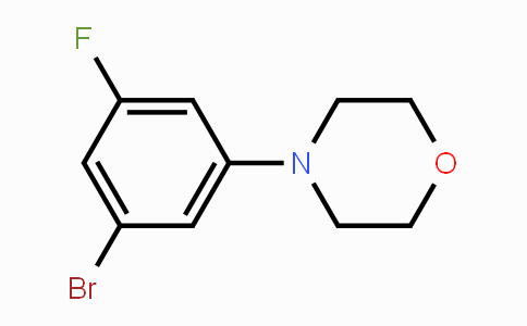 CAS No. 1129541-62-3, 3-Fluoro-5-morpholino-1-bromobenzene