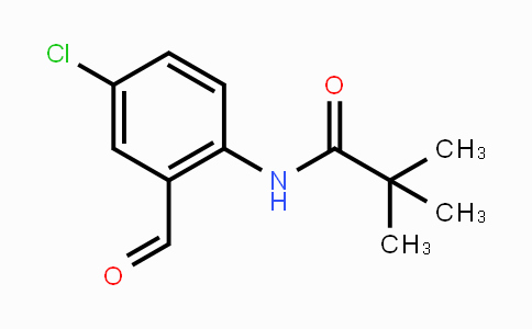 CAS No. 127472-35-9, N-(4-chloro-2-formylphenyl)-2,2-dimethylpropionamide